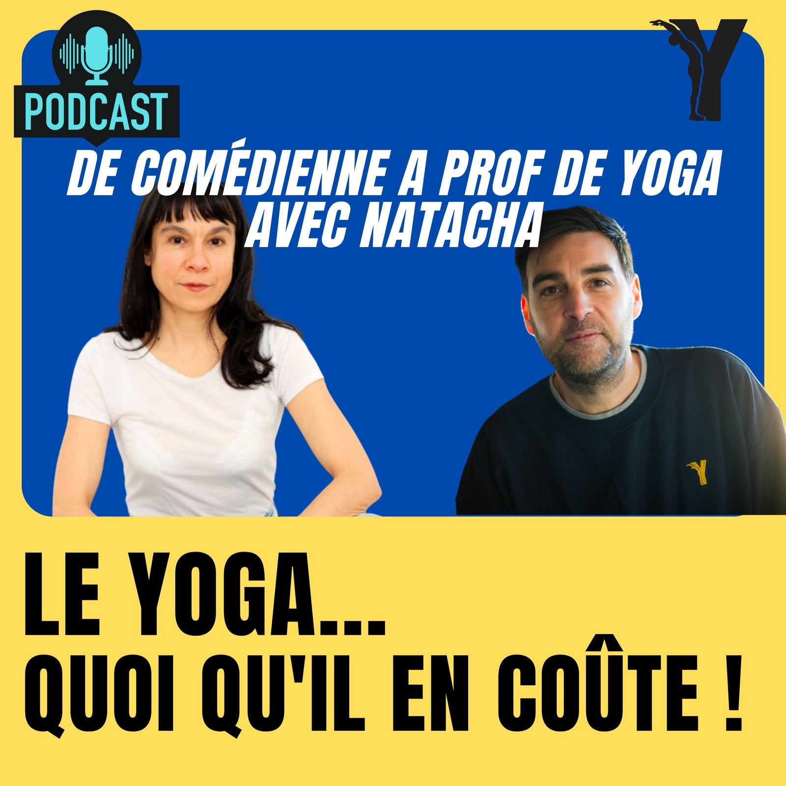 podcast yoga français comedienne professeur