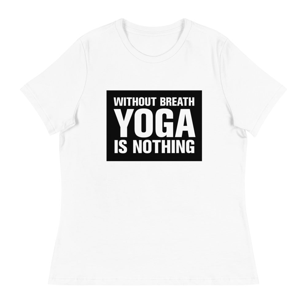 T-shirt - femme coupe ajustée - WBYIN - noir sur blanc