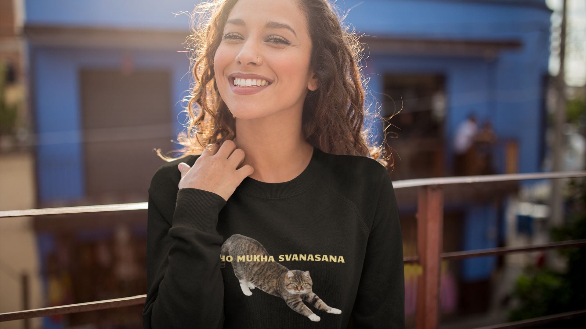 sweatshirt écoresponsable bio yoga