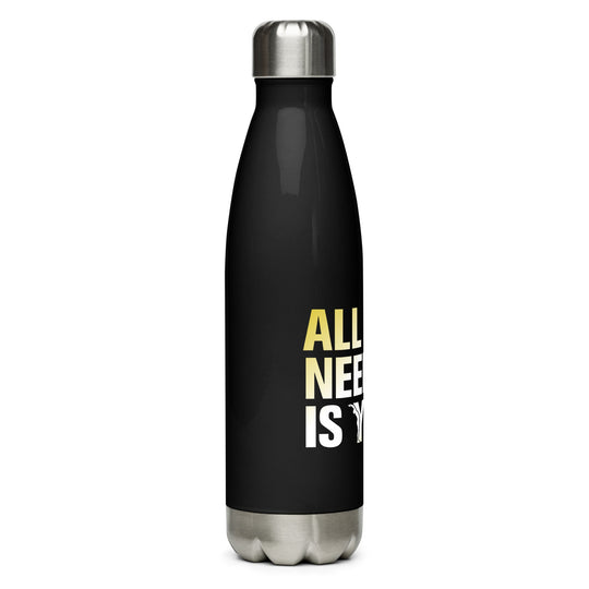 Gourde All you need is yoga - Acier Inoxydable 500 ml-YOFE YOGA