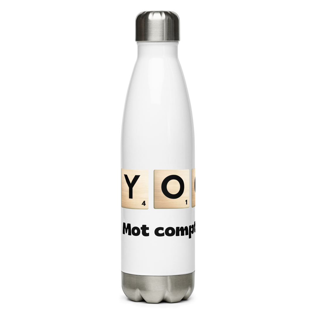 Gourde Yoga mot compte triple-YOFE YOGA