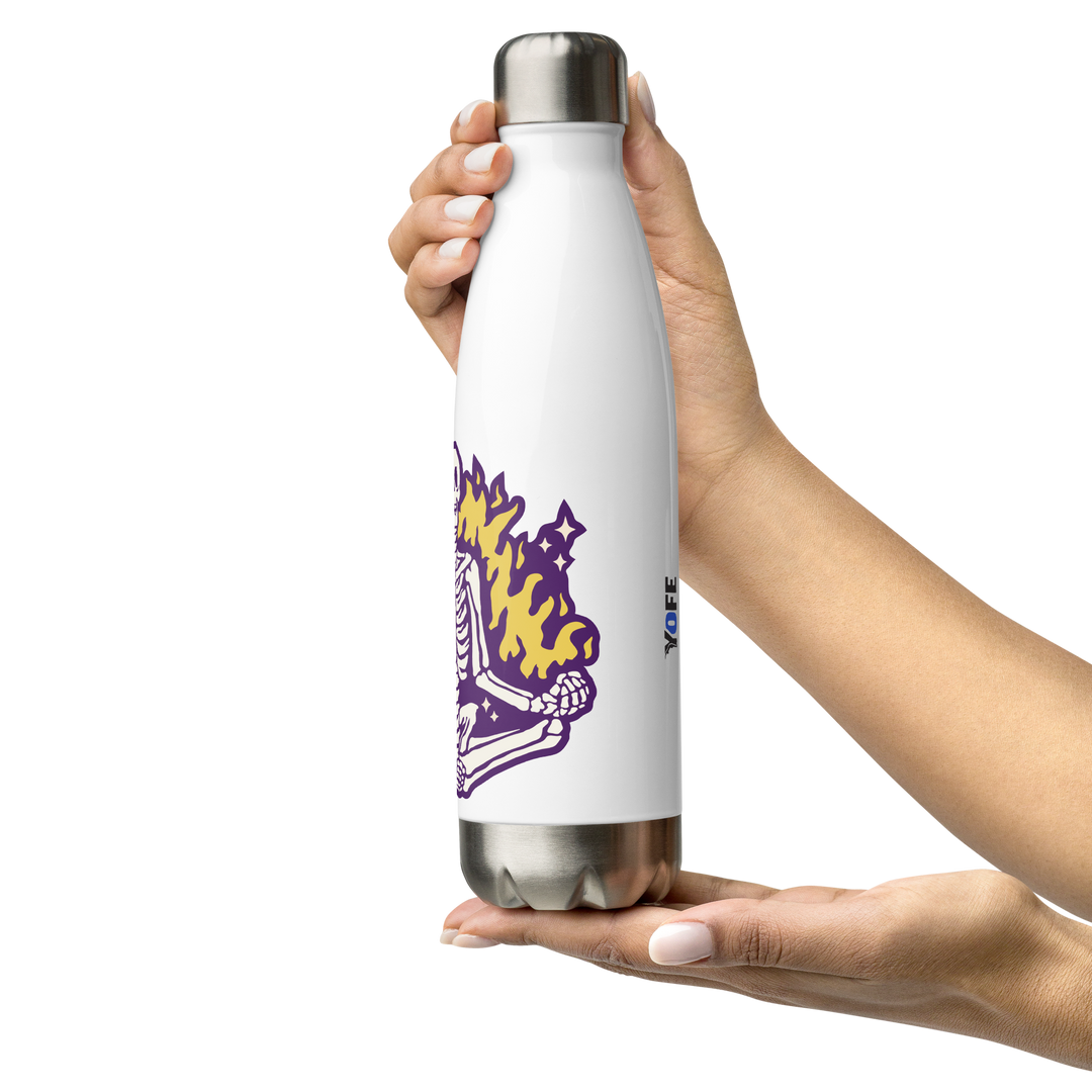 Gourde yoga squelette - Acier inoxydable 500 ml-YOFE YOGA