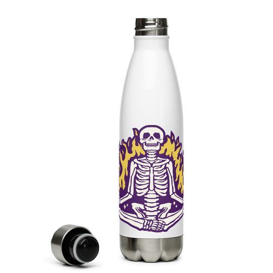 Gourde yoga squelette - Acier inoxydable 500 ml-YOFE YOGA