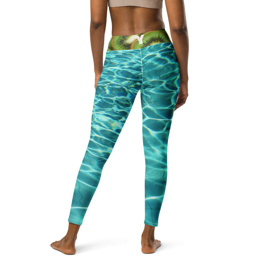 Legging de Yoga - Kiwi splash