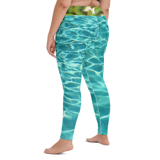 Legging de Yoga - Kiwi splash