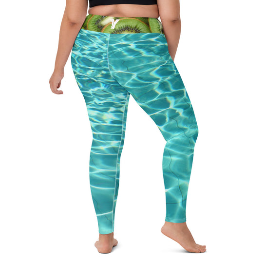 Legging de Yoga - Kiwi splash