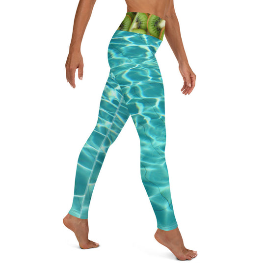 Legging de Yoga - Kiwi splash