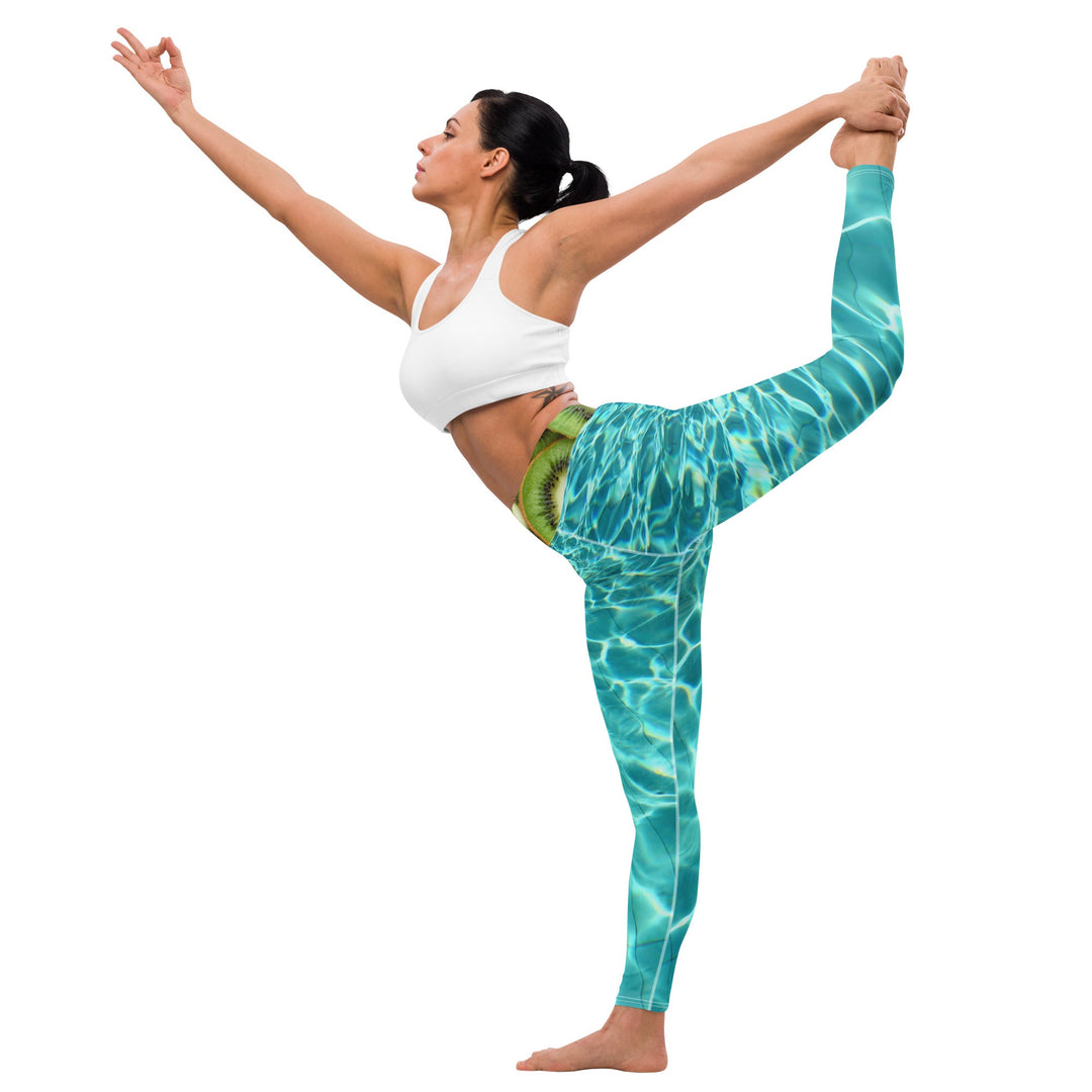 Legging de Yoga - Kiwi splash