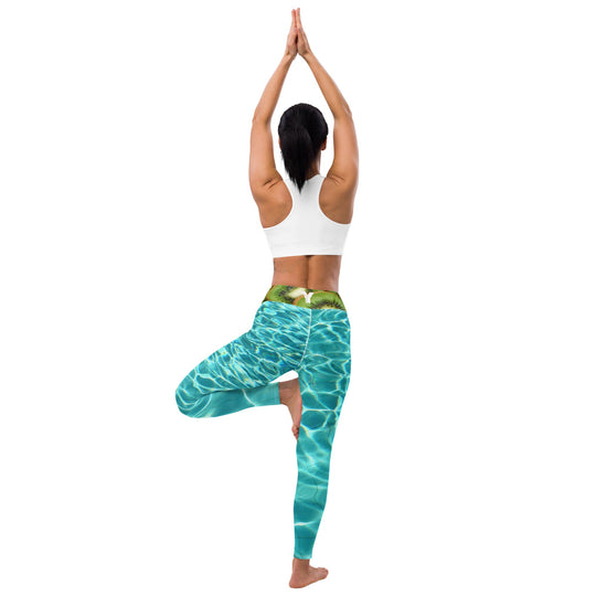 Legging de Yoga - Kiwi splash