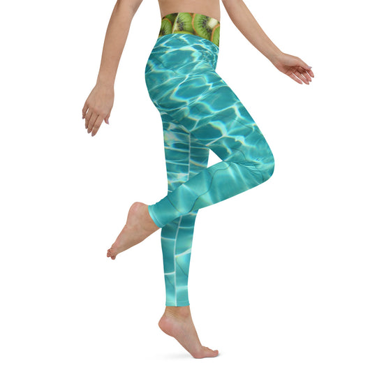 Legging de Yoga - Kiwi splash