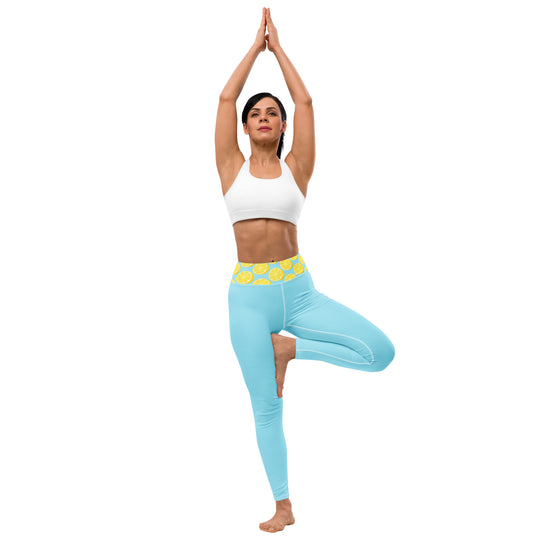 Legging de yoga - citron givré
