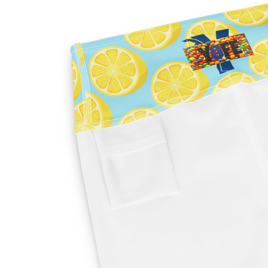 Legging de yoga - citron givré