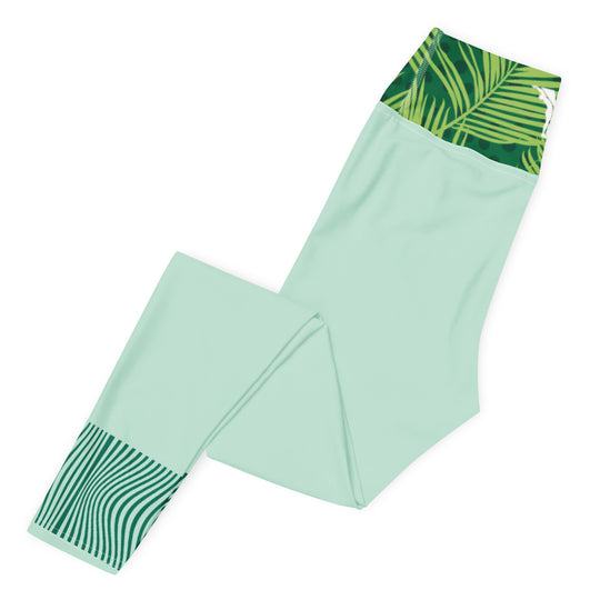 Legging yoga verdoyant