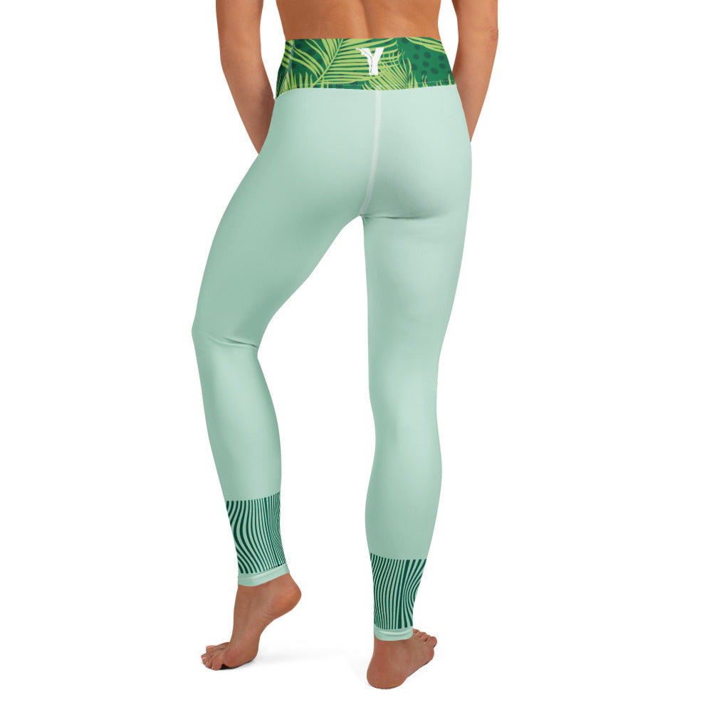 Legging yoga verdoyant