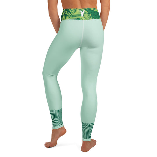 Legging yoga verdoyant