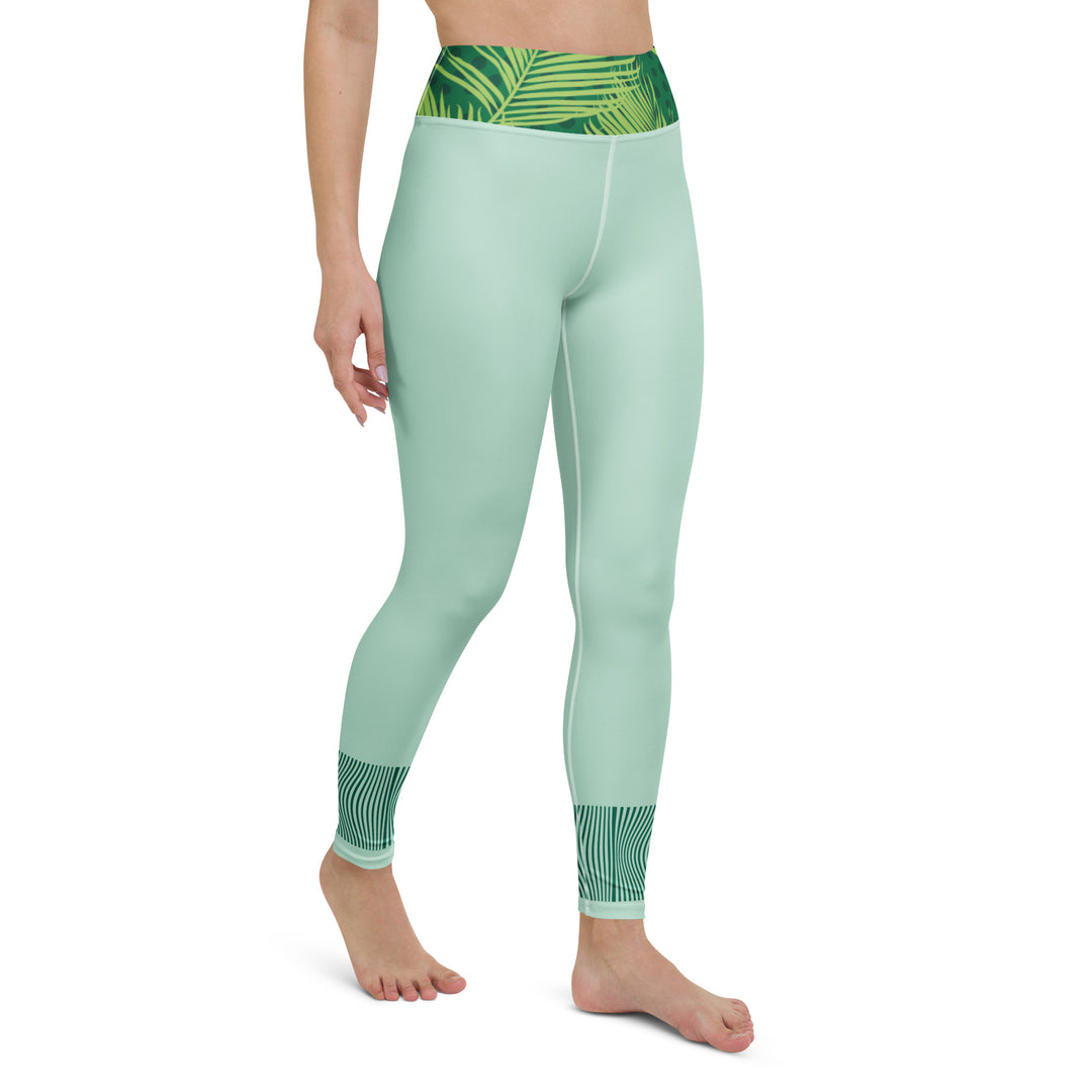 Legging yoga verdoyant