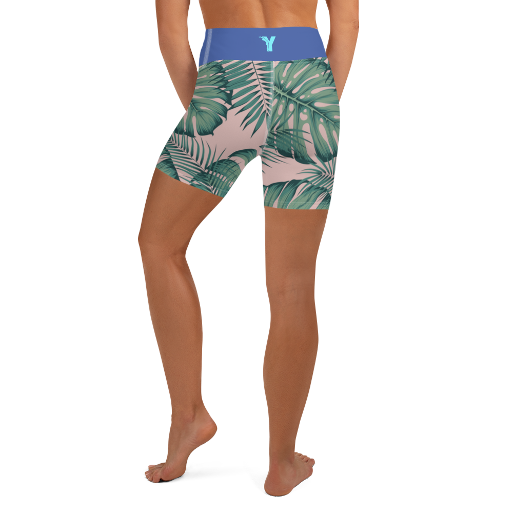 Short de Yoga - Feuillage-yofe yoga