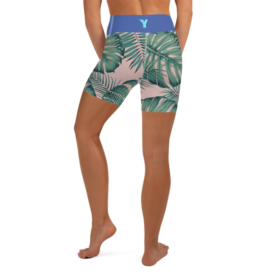 Short de Yoga - Feuillage-yofe yoga