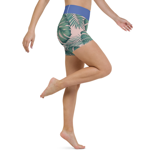 Short de Yoga - Feuillage-yofe yoga