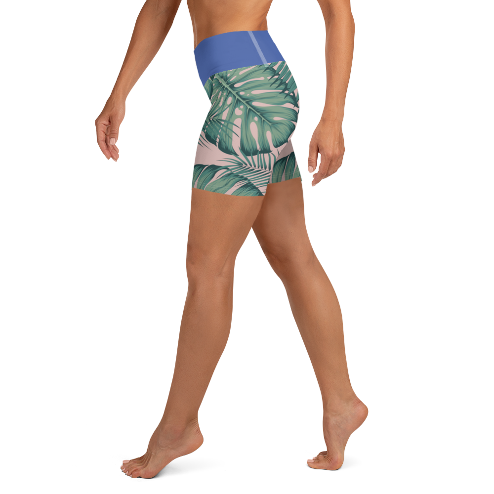 Short de Yoga - Feuillage-yofe yoga