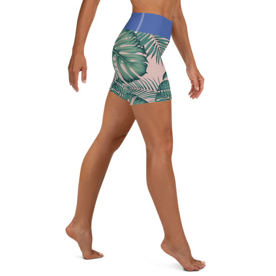 Short de Yoga - Feuillage-yofe yoga