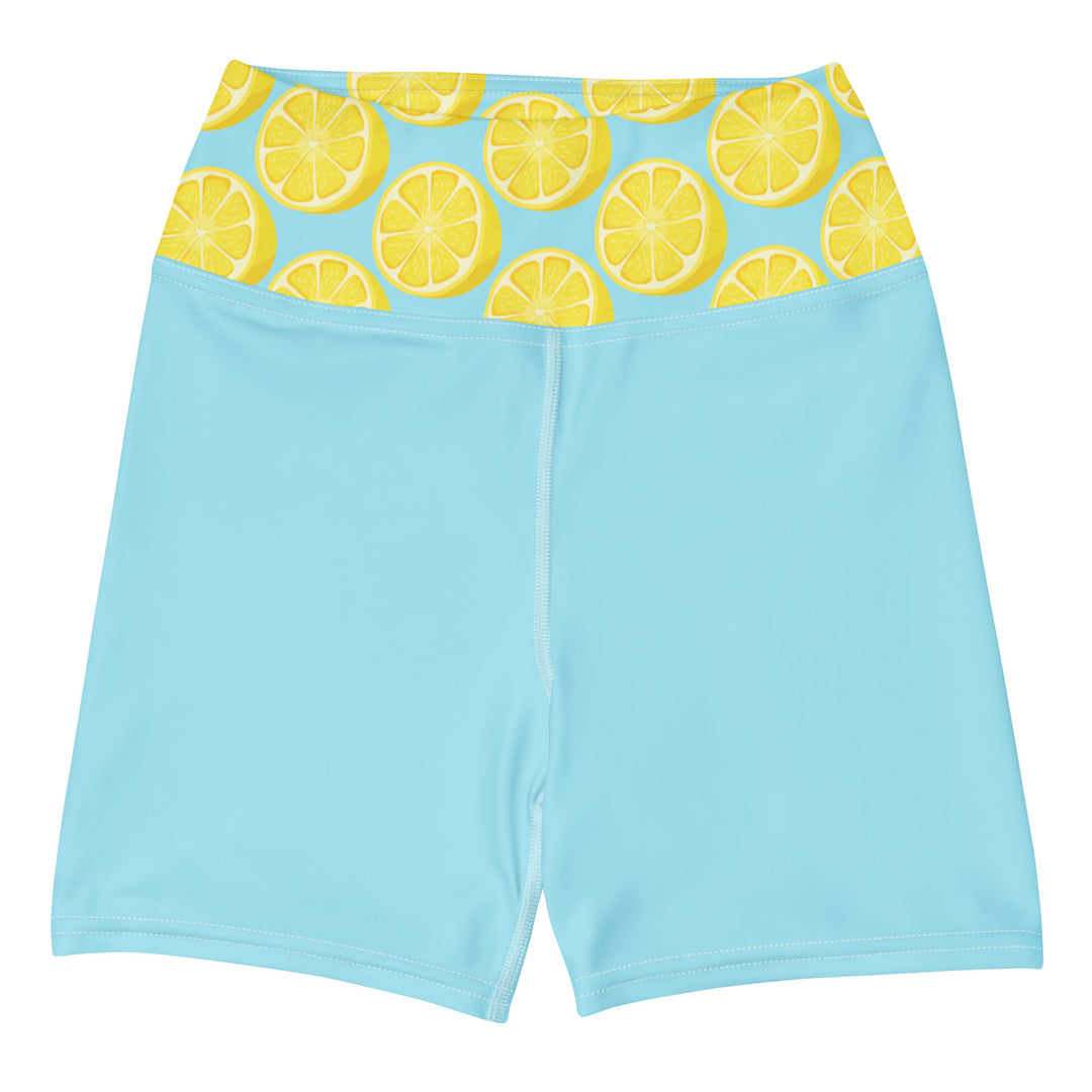 Short de yoga femme - citron givré