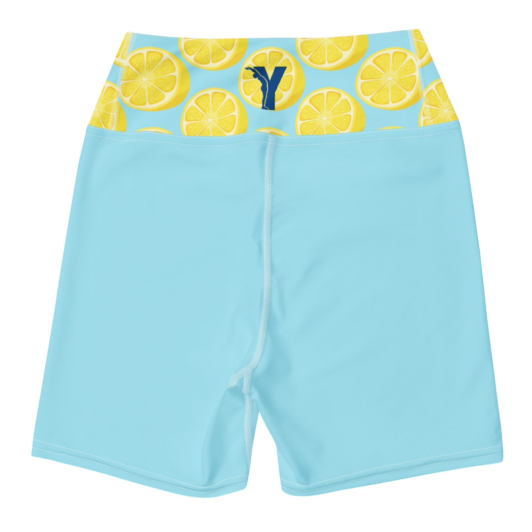 Short de yoga femme - citron givré