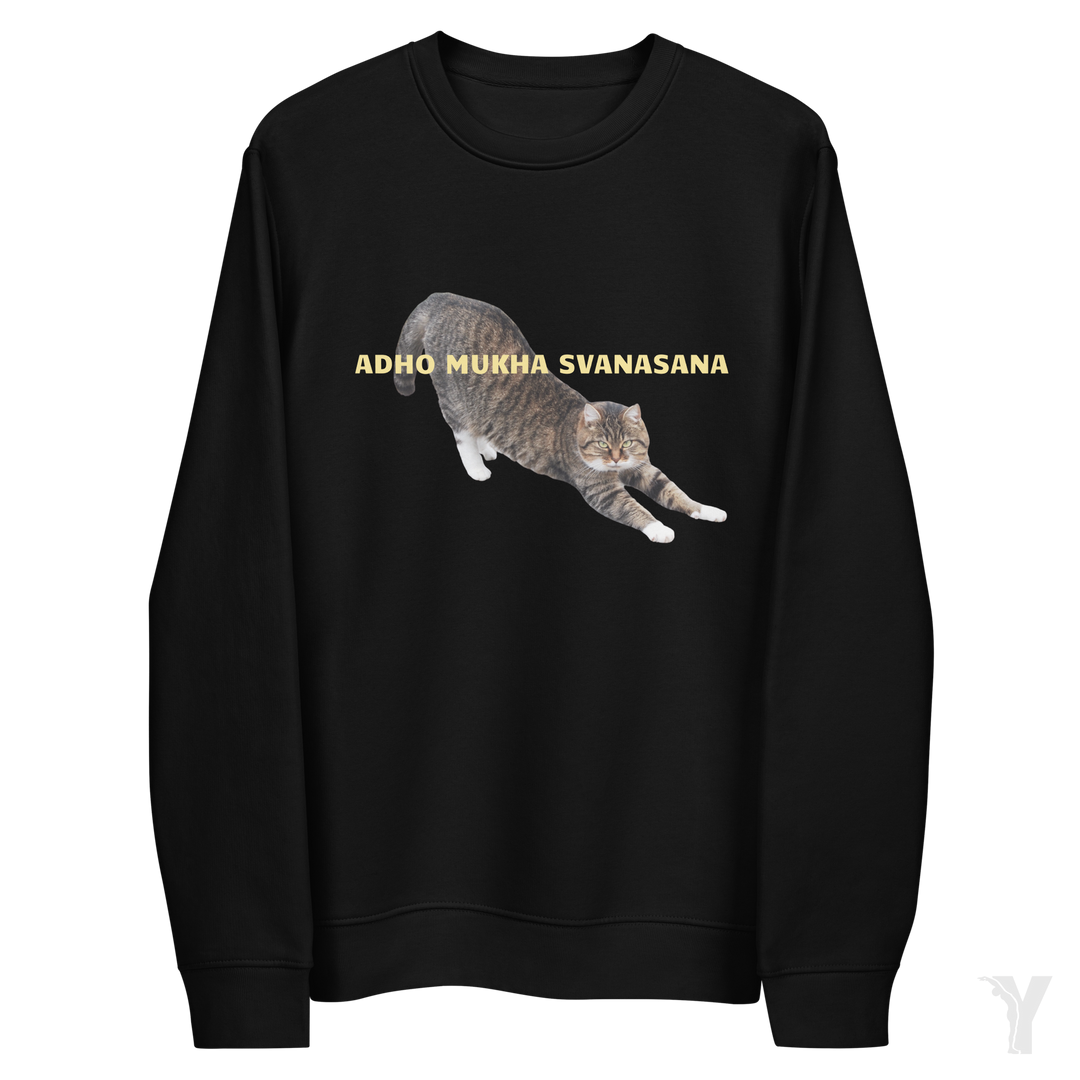 Sweatshirt éco-responsable - chien tête en bas