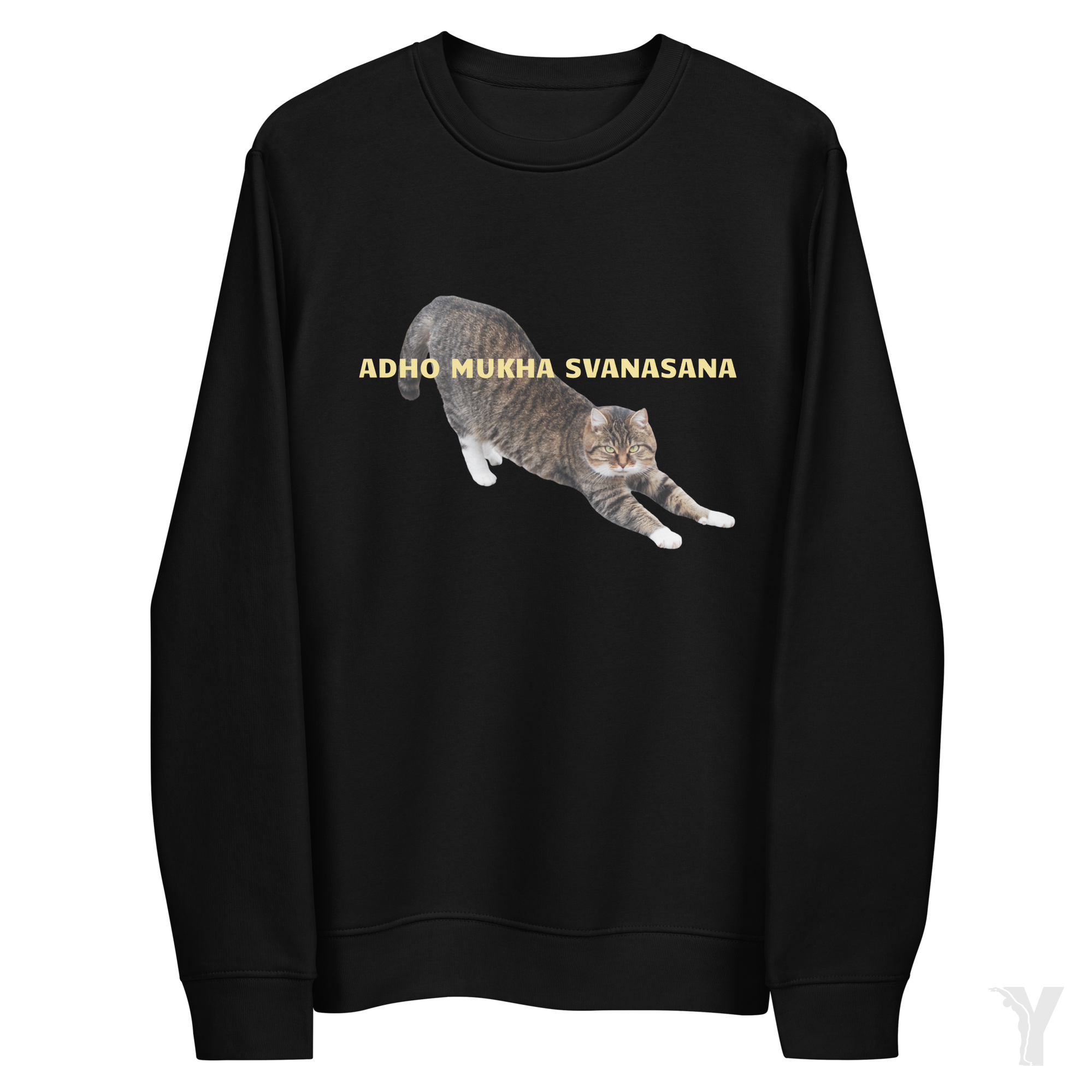 Sweatshirt éco-responsable - chien tête en bas