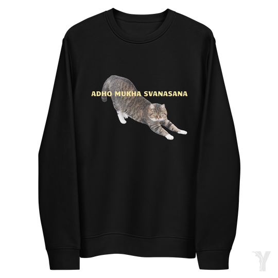 Sweatshirt éco-responsable - chien tête en bas