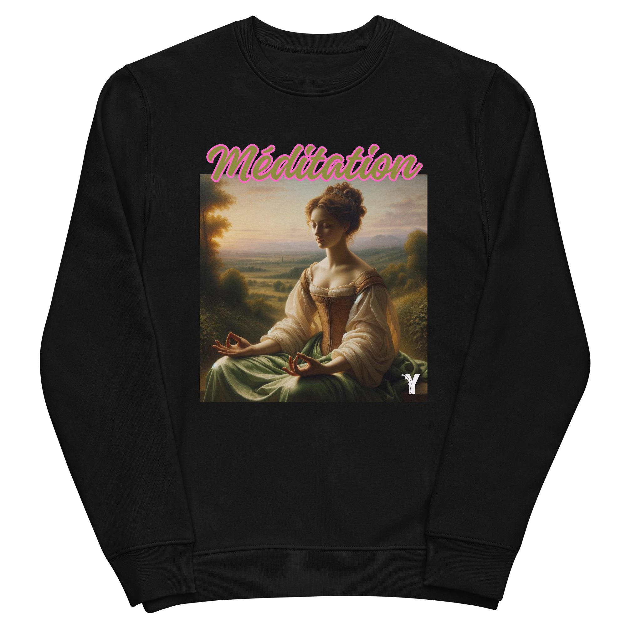Sweatshirt éco-responsable méditation