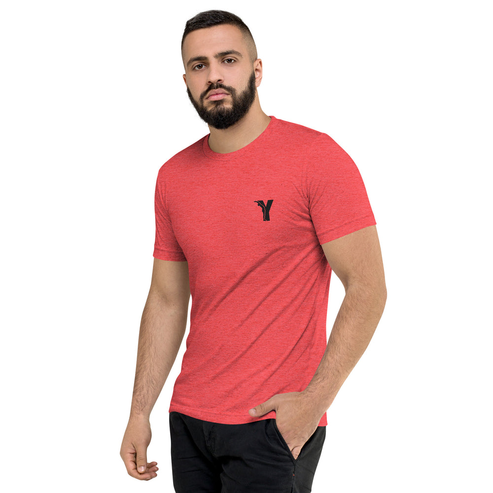 T-shirt Triblend homme Rouge YOFE T-shirt Yoga Lifestyle