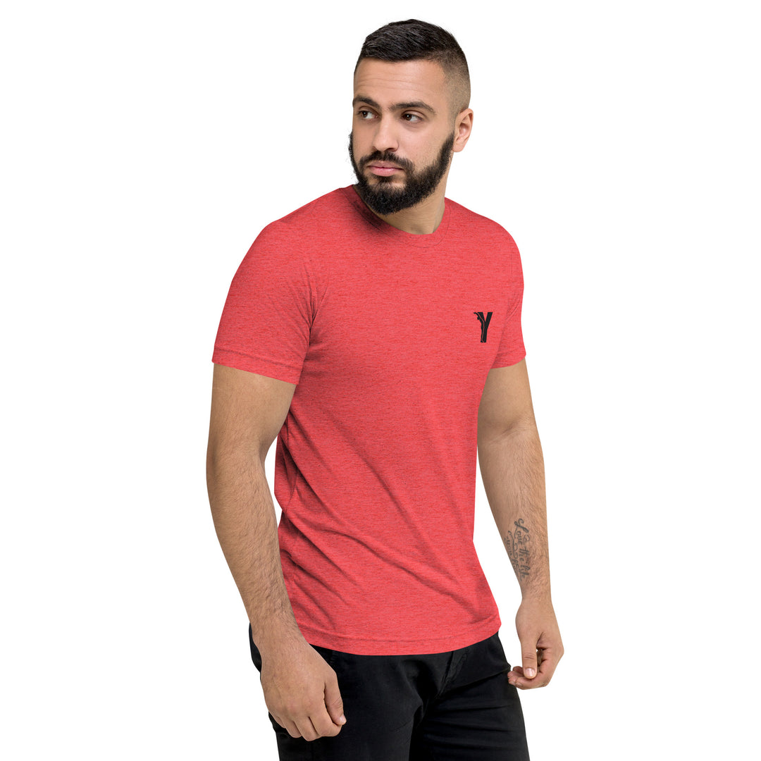 T-shirt Triblend homme Rouge YOFE T-shirt Yoga Lifestyle