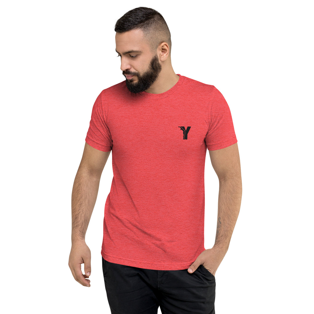 T-shirt Triblend homme Rouge YOFE T-shirt Yoga Lifestyle