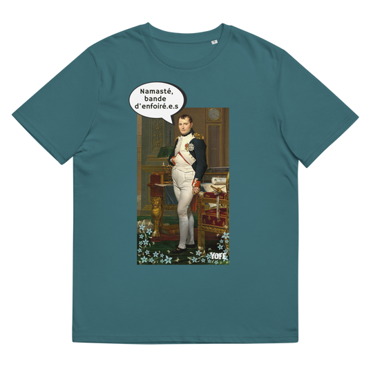 T-shirt en coton biologique - Napoléon - Namasté-YOFE YOGA