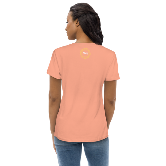 T-shirt moulant écologique femme - la licorne perd son poil mais pas son vice-YOFE YOGA