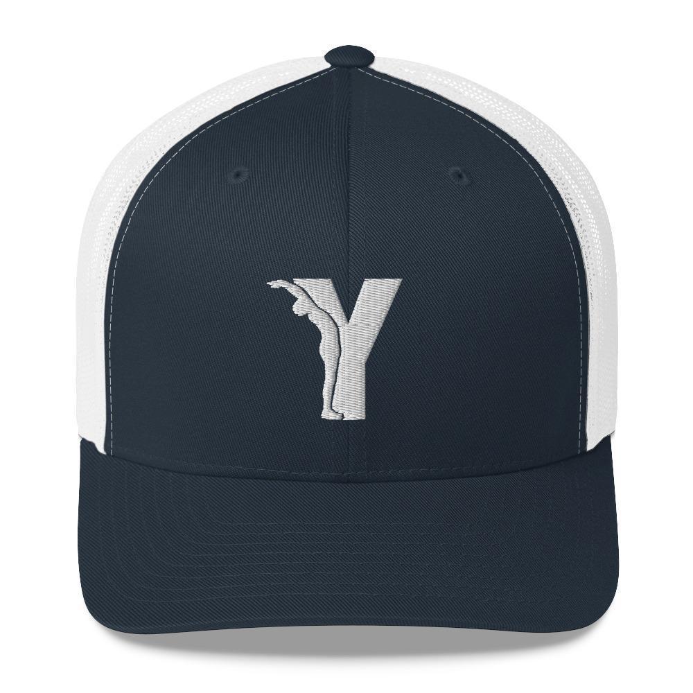 casquette - Y - yofe - bleu & blanc-YOFE YOGA