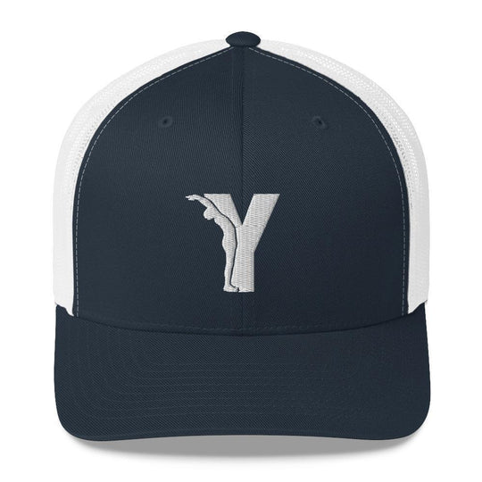 casquette - Y - yofe - bleu & blanc-YOFE YOGA