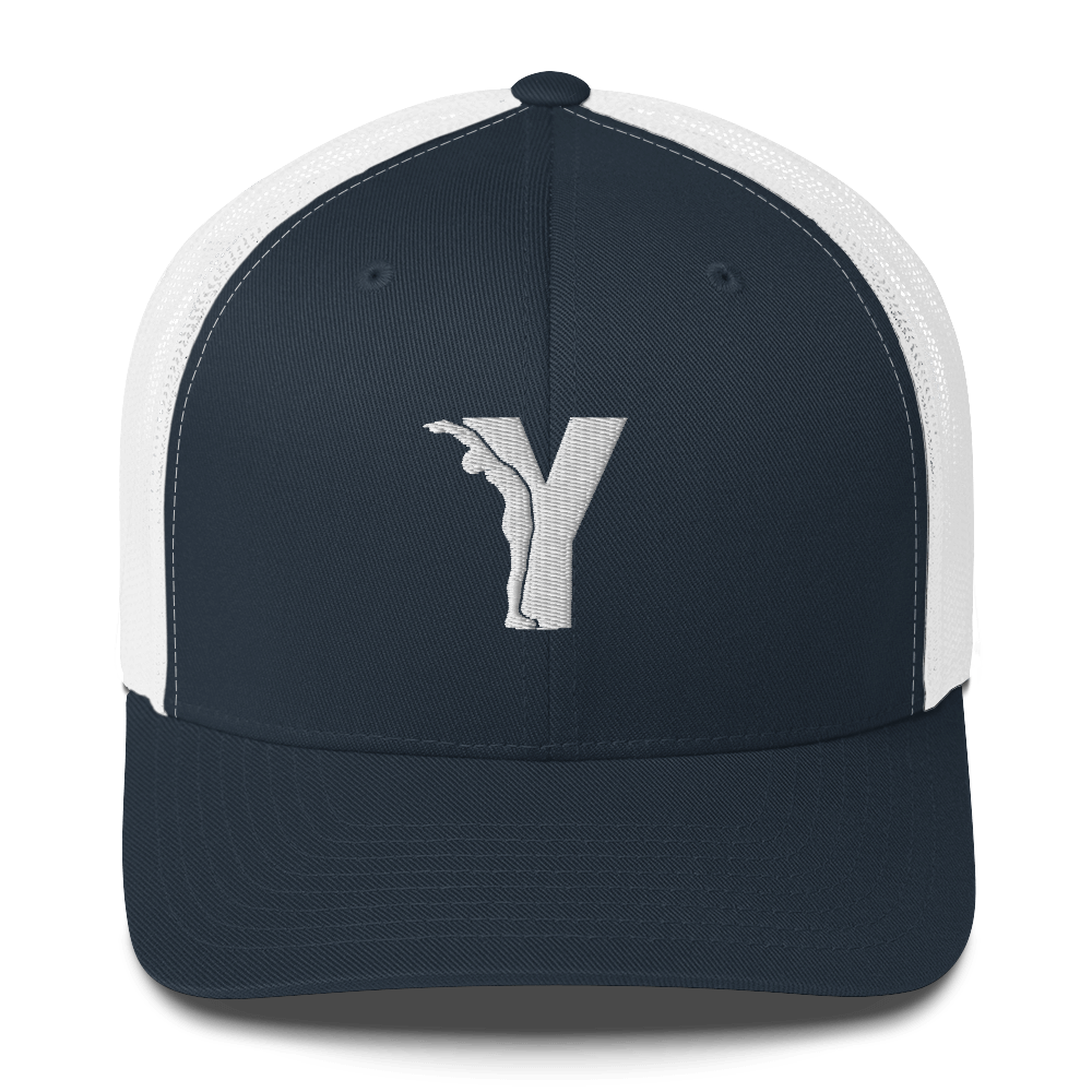 casquette - Y - yofe - bleu & blanc-YOFE YOGA