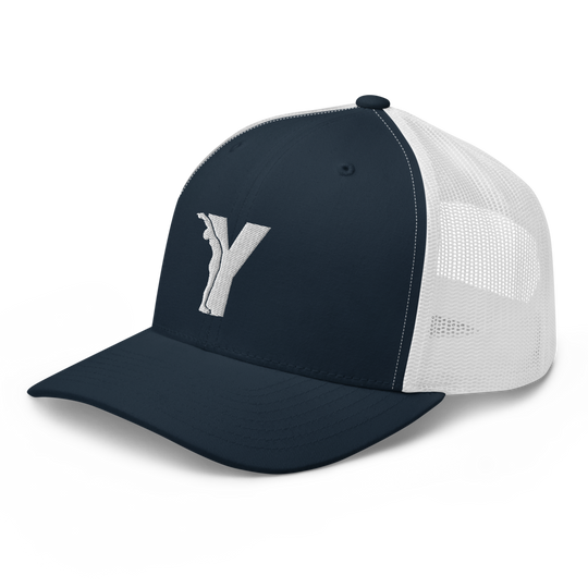 casquette - Y - yofe - bleu & blanc-YOFE YOGA