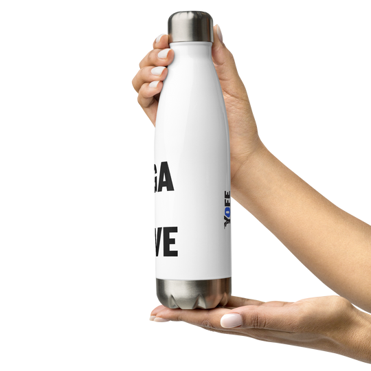 gourde yoga is love - Acier inoxydable 500 ml-YOFE YOGA