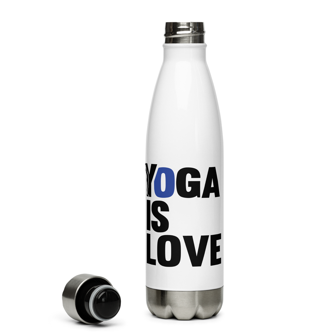 gourde yoga is love - Acier inoxydable 500 ml-YOFE YOGA