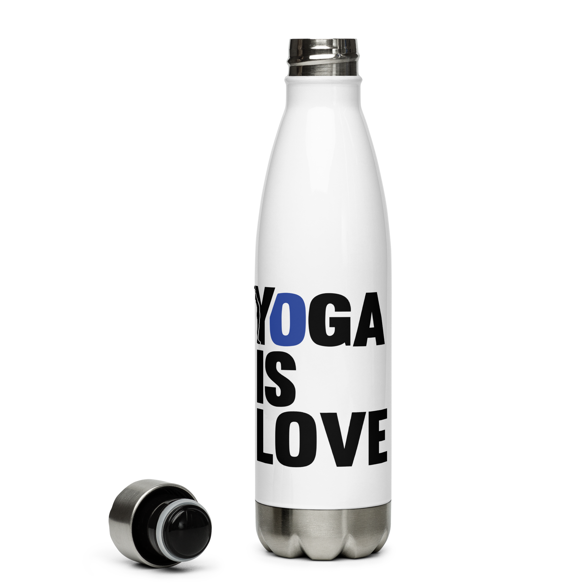 gourde yoga is love - Acier inoxydable 500 ml-YOFE YOGA