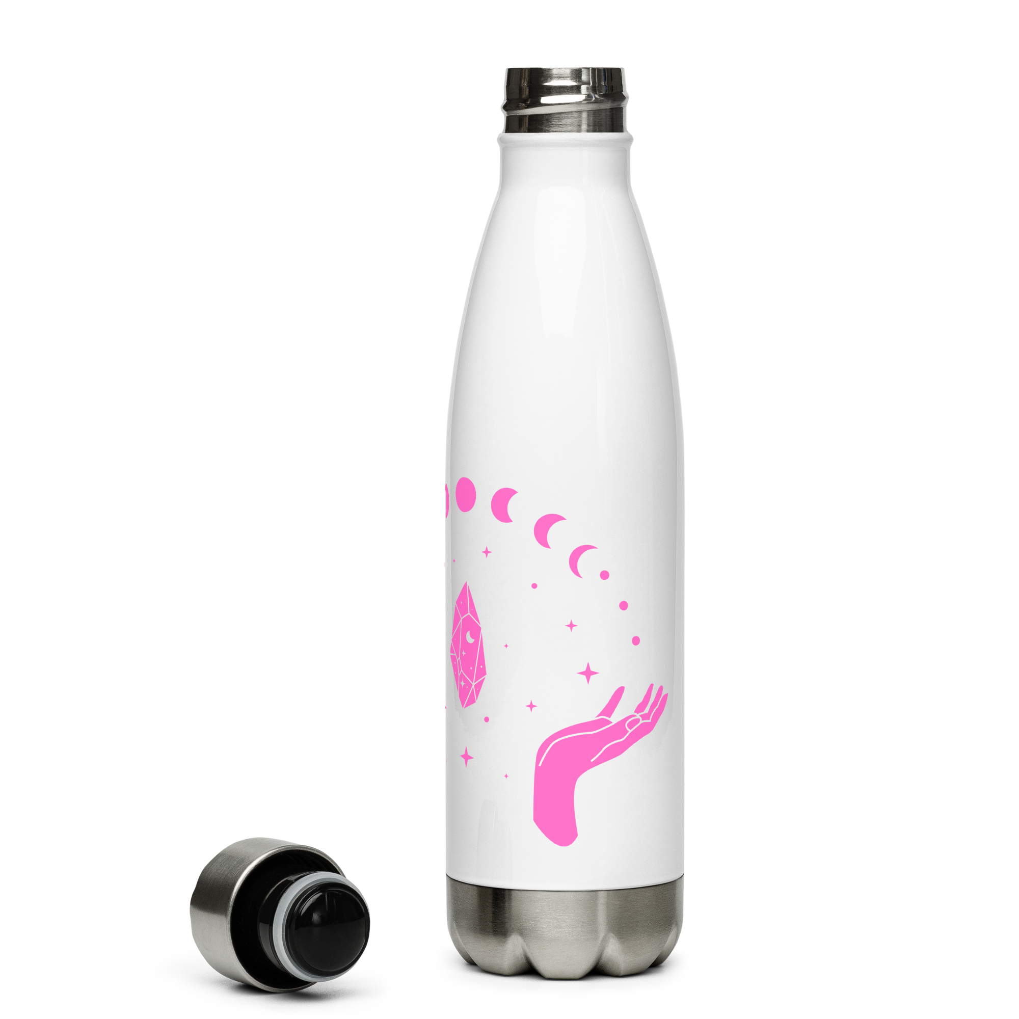 gourde yoga pierre de lune - Acier Inoxydable 500 ml-YOFE YOGA