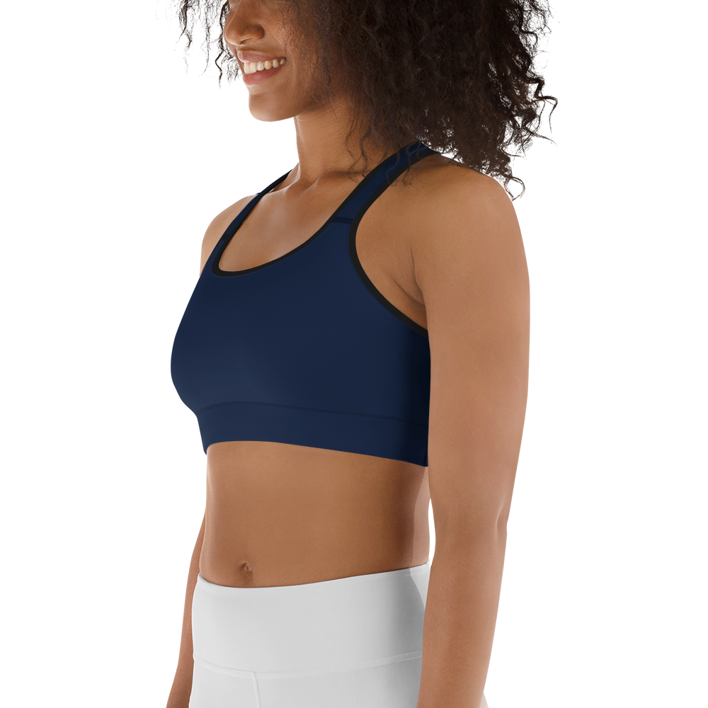 Brassière de yoga - dark bleu