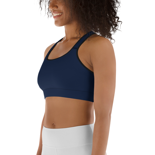 Brassière de yoga - dark bleu