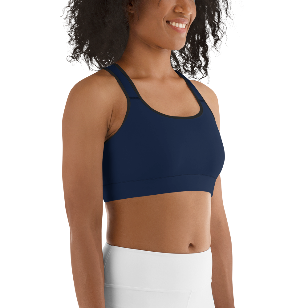 Brassière de yoga - dark bleu