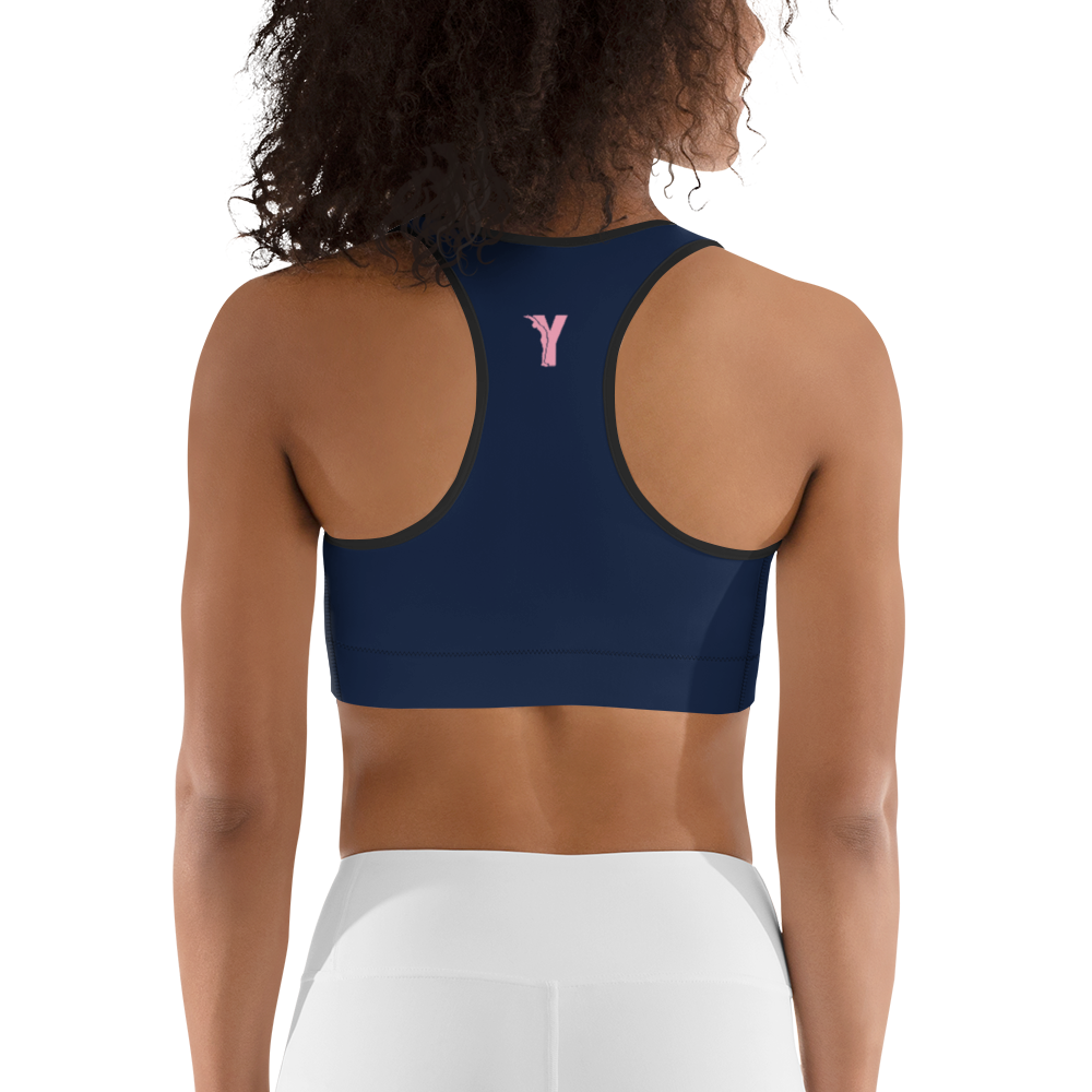 Brassière de yoga - dark bleu