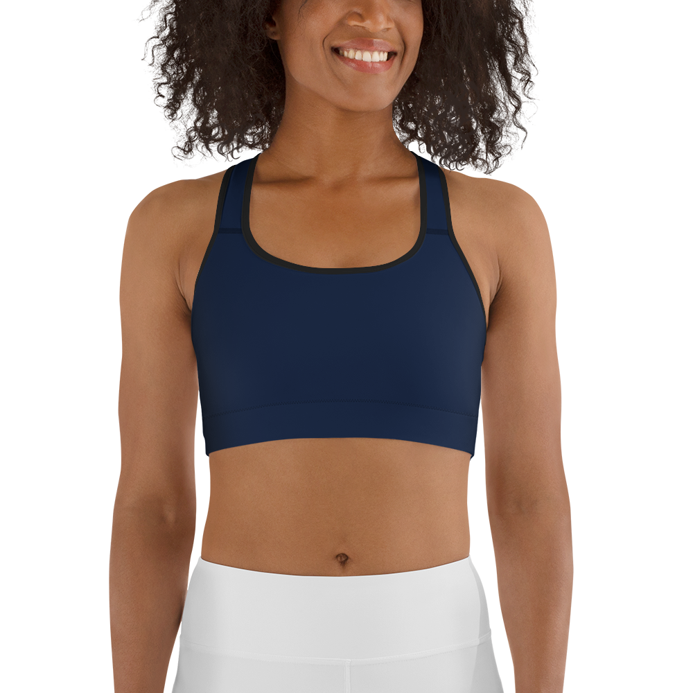 Brassière de yoga - dark bleu