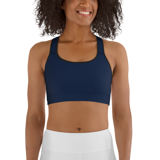 Brassière de yoga - dark bleu